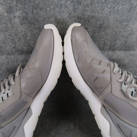 Adidas Shoes Mens 11 Sneaker Athletic Tubular Runner Lifestyle Trainer Onix Grey - Picture 10 of 14